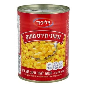 גרעיני תירס מתוק 520 גרם