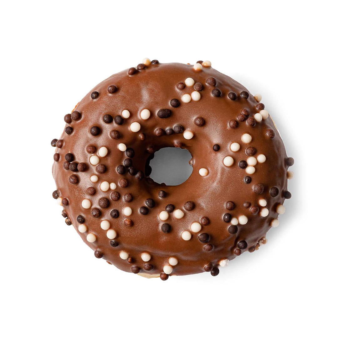 מאפה דונאטס בציפוי טעם קרמל 55 גרם