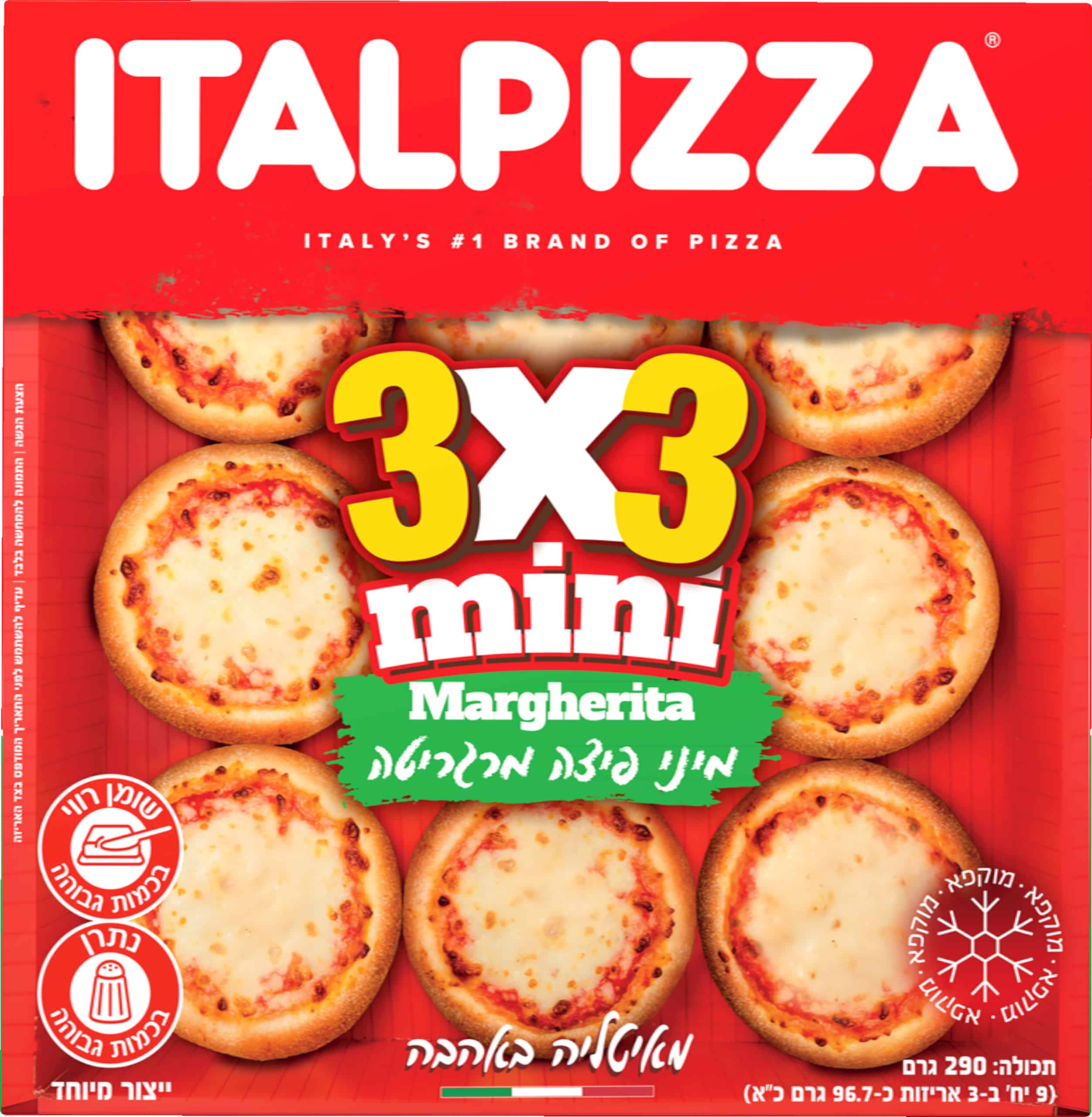 מיני פיצה מרגריטה